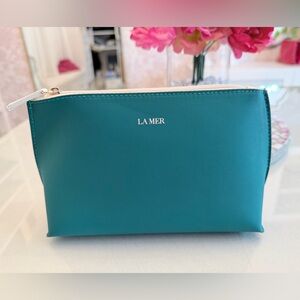 La Mer Turquoise Cosmetic Case